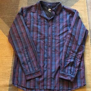 North face button down